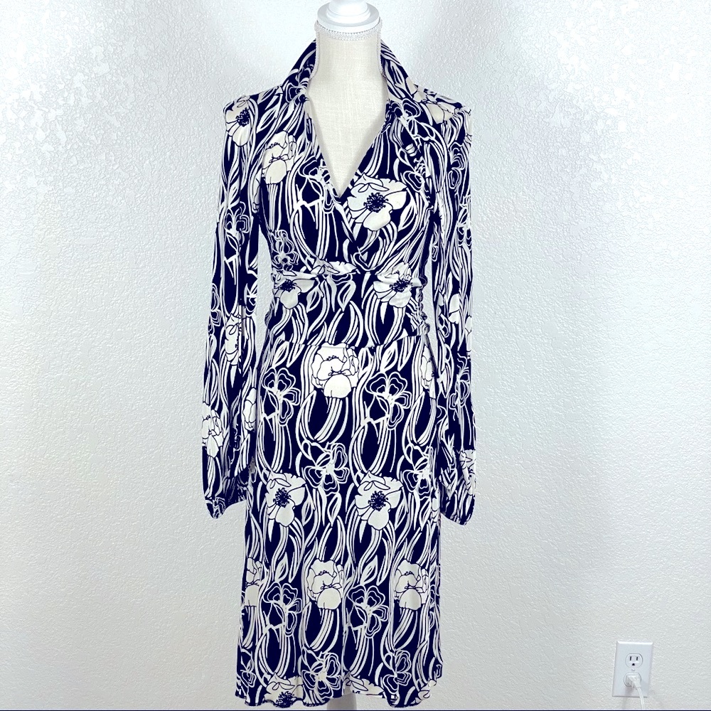Banana Republic Floral Wrap Dress